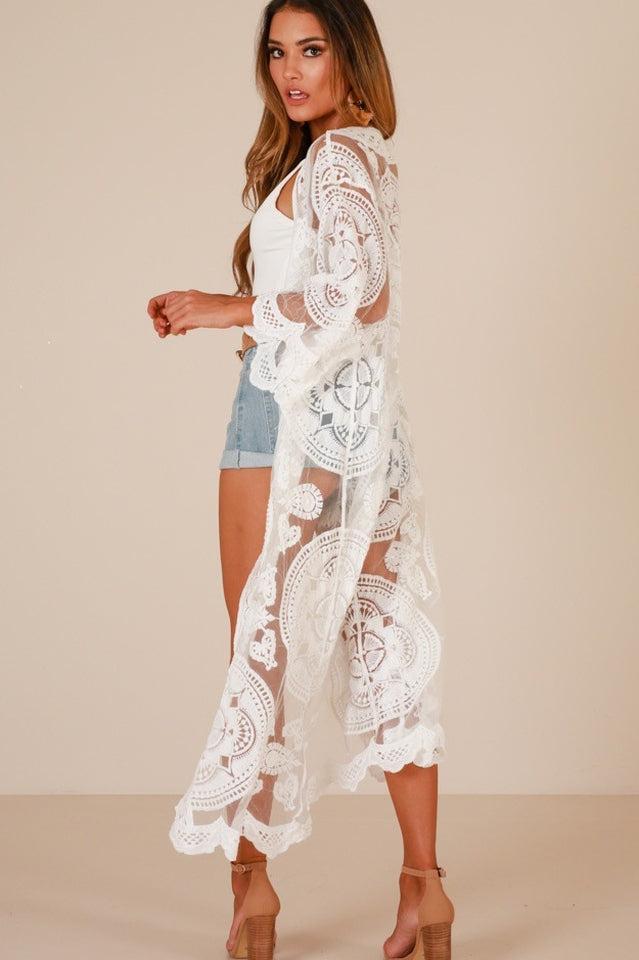 The Ibiza Lace Kimono