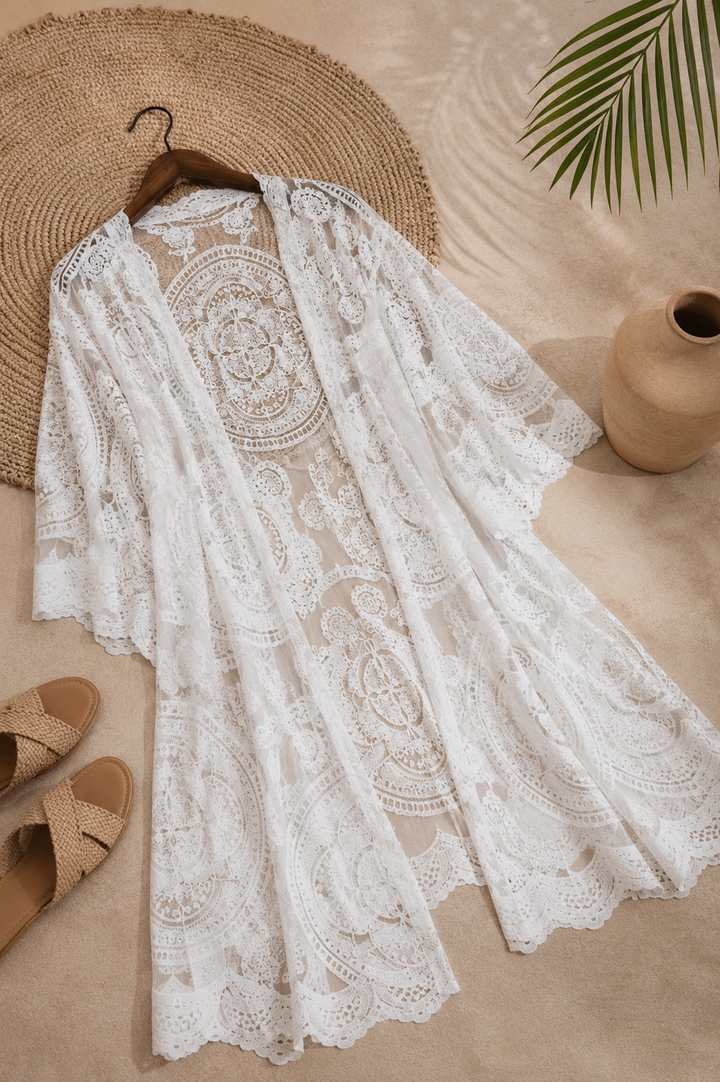 The Ibiza Lace Kimono