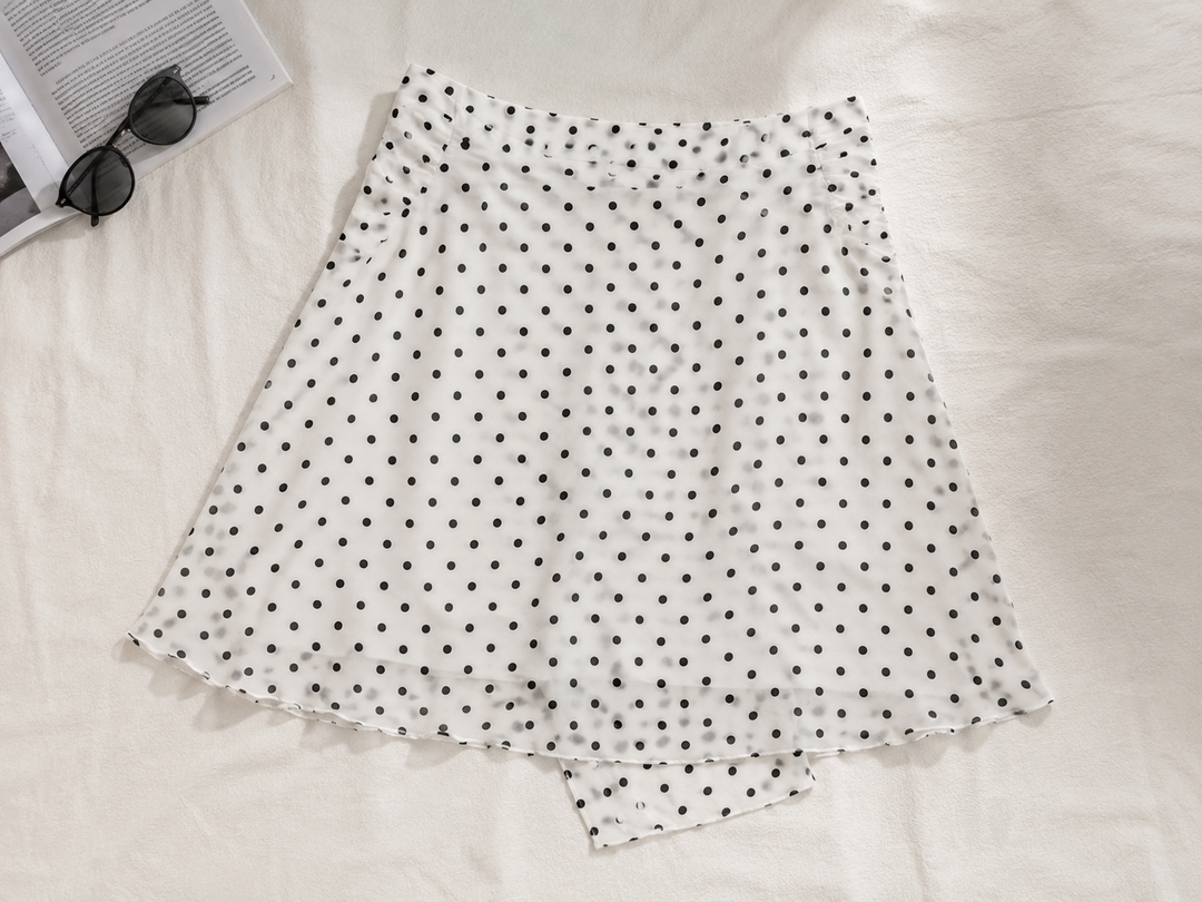 The Riviera Dot Skirt
